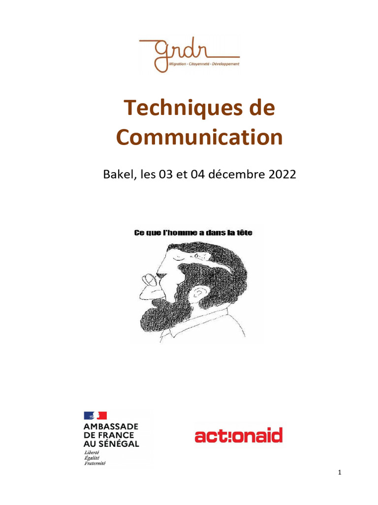 Techniques de Communication Efficaces | PDF | la communication ...