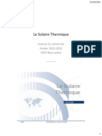 Le Solaire Thermique Chapitre 1