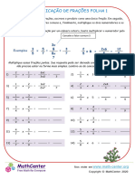 Multiplying Fractions 1