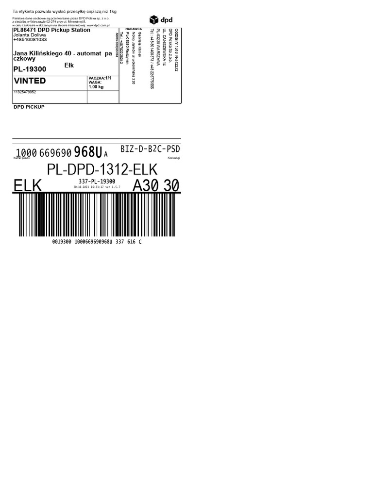 Vinted S1002202762 | PDF