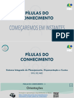 Projeto Pílulas Do Conhecimento - Apresentação em Slides - Acompanhamento Orçamentário