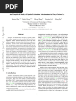 Study of Spatial Attention Mechanisms