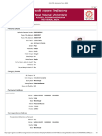 KNU PG Admission Form 2022