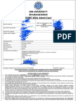 Xim University Bhubaneswar XGMT-2024