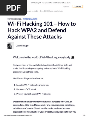 Wifi Password