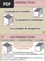 La Perspective Cavalière | PDF | Perspective (représentation) | Cercle
