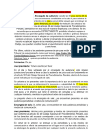 Pautas para La Audiencia de Juicio Oral 2022