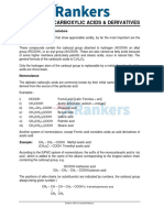 Carboxylic Acids & Derivatives