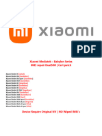 Xiaomi Babylon Series IMEI Repair DualSIM (English)