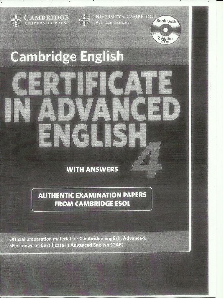 ねこのしっぽ/Cambridge English ADVANCED1-4 Cambridge CAE Exam Preparation - Advanced 1-4 (Original