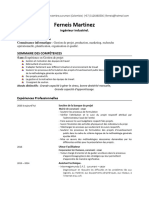 CV Ingénieur Industriel