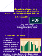 Contexto de La Cooperacion y Desafios