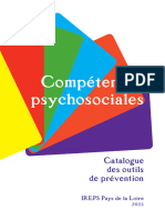 Compétences Psychosociales: Catalogue Des Outils de Prévention