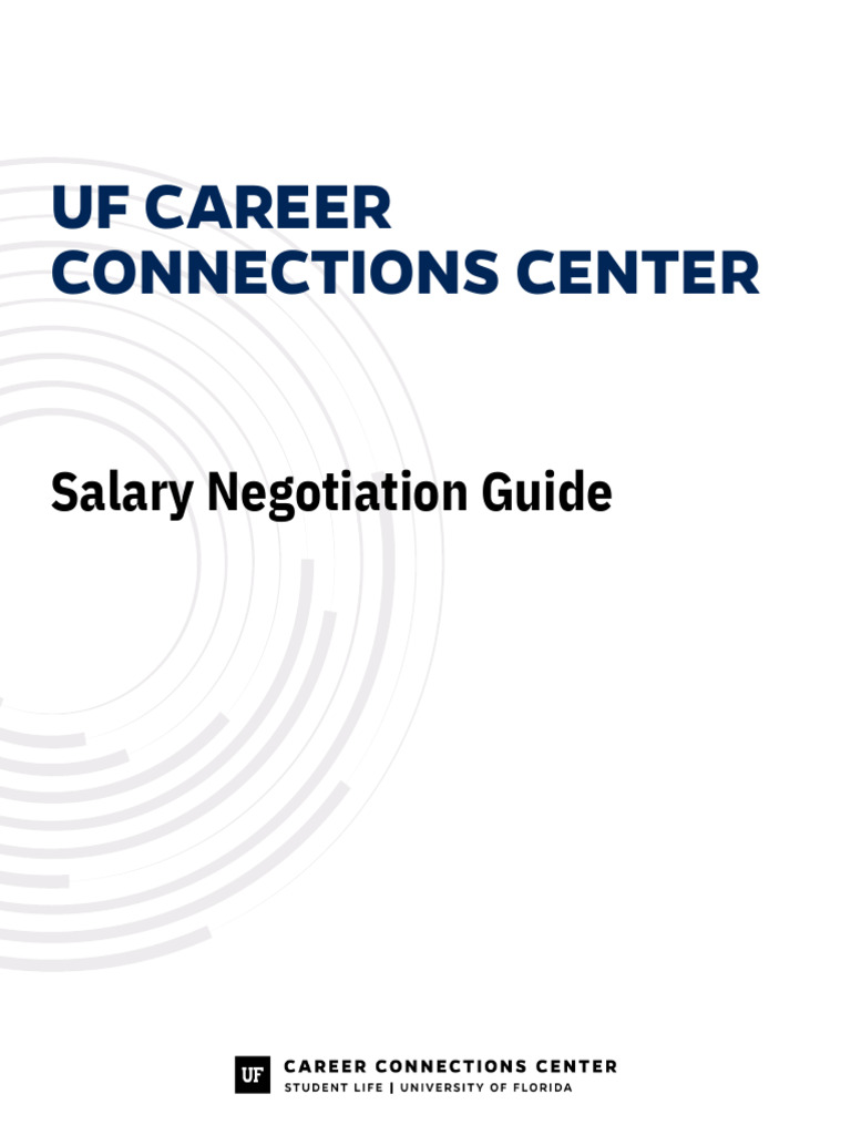 Salary Negotiation Guide 1 Pdf Cost Of Living Salary