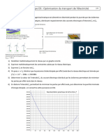 Exercices Type DS: Optimisation Du Transport de L'électricité