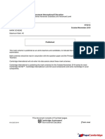 Cambridge Assessment International Education: Physics 9702/12 October/November 2019