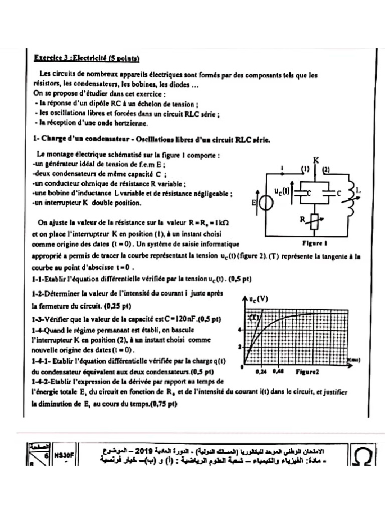 Electricité SM 2019 | PDF