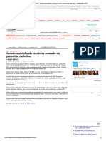 Folha Online - Ciência - Geneticista Defende Cientista Acusado de Genocídio de Índios - 25-09-2000 17h50