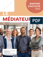Mediation Rapport D Activite 2022