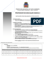 PROFESSOR - Porto Ferreira - PROFESSOR - Porto Ferreira - Prefeitura de COTIA - Professor PEBI