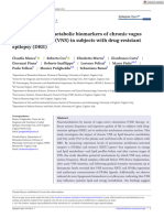 Epilepsia Open - 2023 - Manca - Identification of Metabolic Biomarkers of Chronic Vagus Nerve Stimulation VNS in Subjects