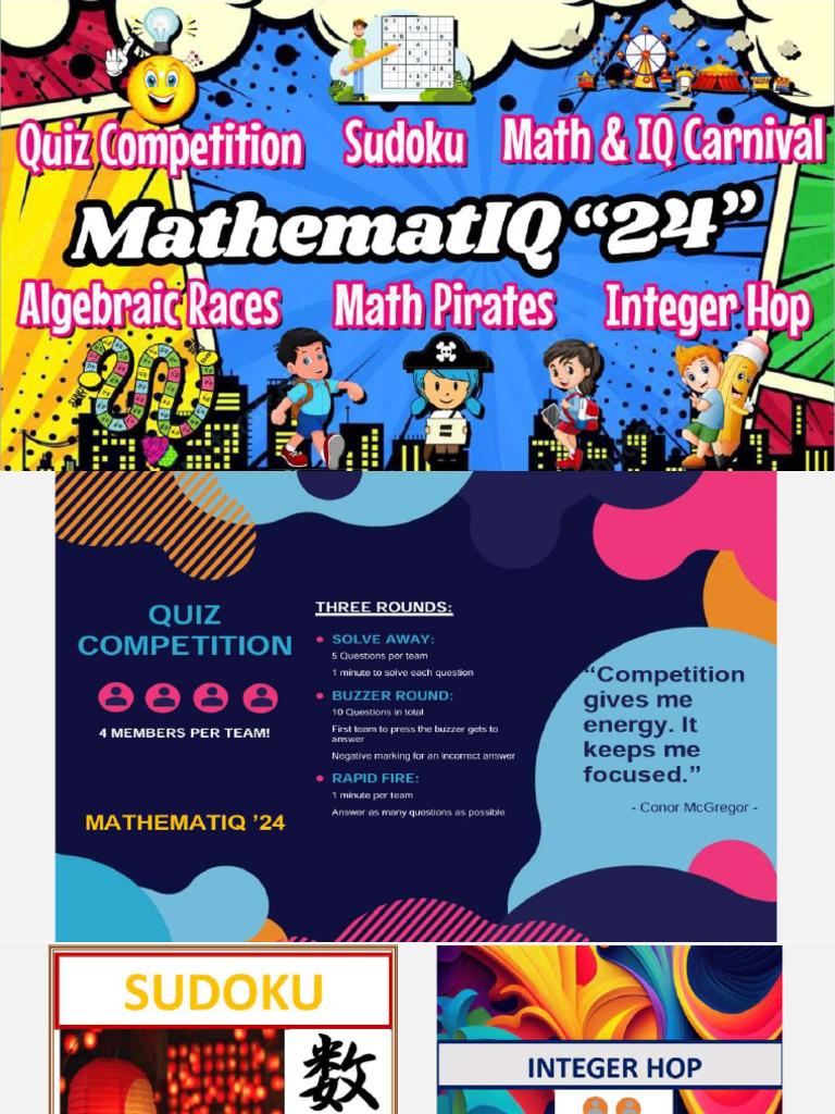 MathematIQ '24 - Student | PDF