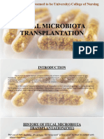 Fecal Microbiota Transplantation Edited