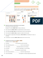 Relative Pronouns Exercises