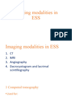 Imaging Modalities in ESS