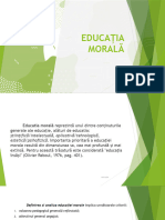 Educația Morală-Tema Seminar