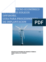 Analisis Tecno-Econã Mico de Parques Eã Licos Offshore - Guia Pa