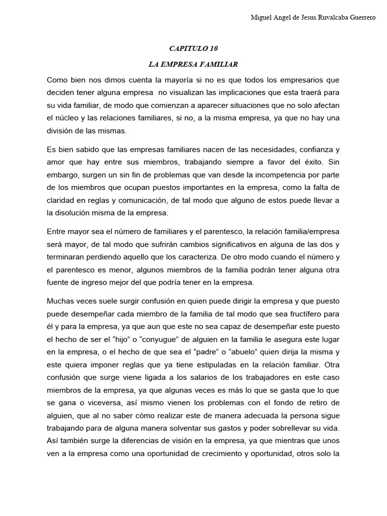 Protocolo Familiar en Empresas Familiares | PDF | Business | Economias
