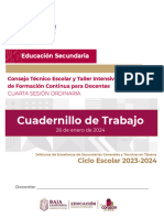 Cuadernillo de Trabajo CTE Cuarta Sesión 2023-2024