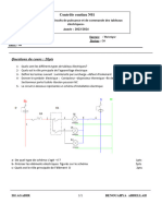 Questions Du Cours: 20pts: Contrôle Continu N01