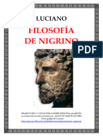 Filosofía de Nigrino Ed - Bilingue - Luciano