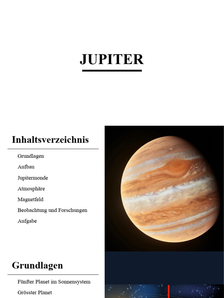 Jupiter Präsentation | PDF