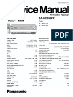 Hfe Panasonic Sa-he200pp Service En