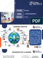 Biología 5° Sec - Semana 33 - Sistema Nervioso Lol