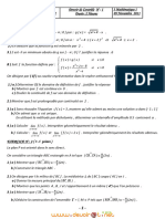 Devoir de Contrôle N°1 - Math - 3ème Mathématiques (2011-2012) MR Loukil Mohamed