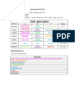 Programação de Estudo - TSE 2023