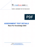 (R4K 2023) Round 1 - Team League - Assessment Test