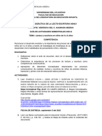 2023-2 GUIA DE ACTIVIDADES SEMESTRALES Lecto Escritura