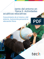 Magisterio en Educación Infantil I M35T8 I El Conocimiento Del Entorno en Educación Física II. Actividades Acuáticas Educativas