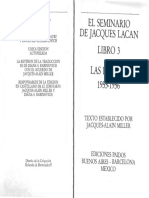 46 - El Seminario 3. Las Psicosis (Jacques Lacan) - Páginas-4-36,56-67,96-105