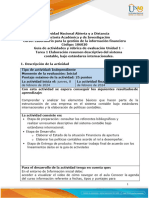 Guía de Actividades y Rúbrica de Evaluación Unidad 1 - Tarea 1 Elaboración Resumen Descriptivo Del Sistema Contable, Bajo Estándares Internacionales.