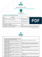 Lista de Conteúdos - Formação de Docentes - 2 Série - 1º Tri