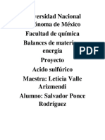 Proyecto Acido Sulfurico Bme Salvador Ponce