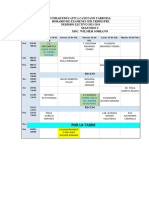 Horario de Examenes Del Tercer Trimestre 2c