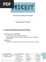 Test MSCEIT de Inteligencia Emocional | PDF | Inteligencia emocional ...