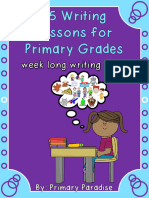 15 Writing Lessons For Primary Grades